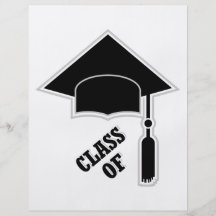 Graduation Cap Full Color Flyer