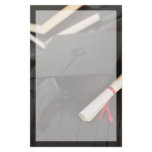Graduation cap gown diploma photo stationery