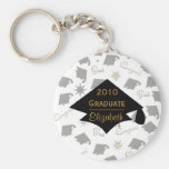 Graduation Caps Keychain