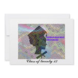 Graduation Card Afrochica Personalized Invite