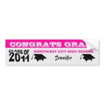 Graduation Class of 2011 Bumper Sticker 2