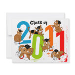 Graduation Class of 2011 Invitation Puppy 2