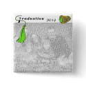 Graduation Class Ring GREEN buttons