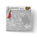 Graduation Class Ring RED buttons