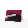 Graduation Congratulations red and black Greeting Card