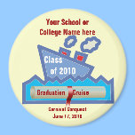 Graduation Cruise Magnet -LARGE magnets