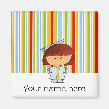 Graduation IN Colours Fridge Magnet