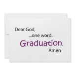 Graduation invitations