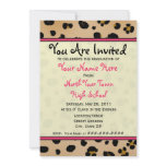Graduation Invitation - Class of 2011 Leopard