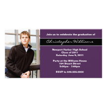 Graduation Invitation Class of 2011 Photo Card