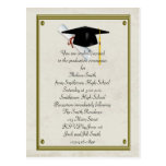 Graduation Invitation Postcard