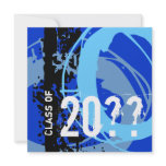 Graduation Invitation WDX Blue