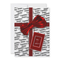 Graduation invitations - men womens graduate party