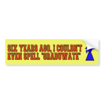 Graduation Joke Sticker