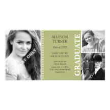 Graduation Open House Photo Card