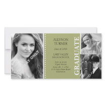 Graduation Open House Photo Card