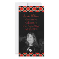 graduation orange circles