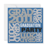 Graduation Party Invitation 2011 Blue 1