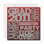 Graduation Party Invitation 2011 Red 1