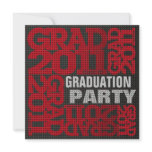 Graduation Party Invitation 2011 Red 2