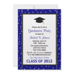 Graduation Party Invitation -- Navy