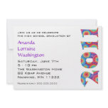 Graduation Party Invite - Tie Dye 2011