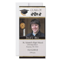 Graduation Photo Card Template