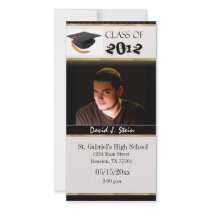 Graduation Photo Card Template