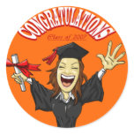 graduation sticker