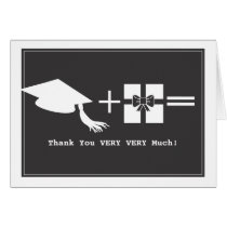 Graduation Thank You Card cards