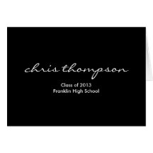 Graduation Thank You Card