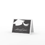 Graduation Thank You Card  |  Black