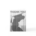 Graduation Thank You Card Gown Tile 3