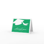 Graduation Thank You Card  |  Green
