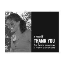 Graduation Thank You Card - Photo Funny! Postcards
