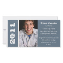 Graduation Year Invitation-blue