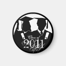 Graduations Class of 2011 Magnet Diploma Gown 1