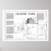 Graeme Park HABS Drawing Posters