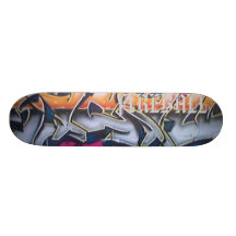graffiti1, FIREBALL Skateboard Deck