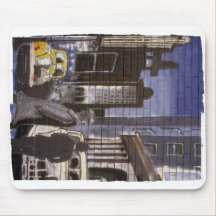Graffiti 2 vert mousepad