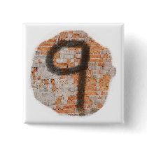 Graffiti 9th Birthday Gifts Pinback Button