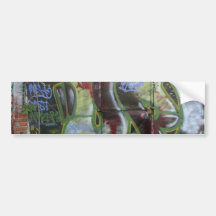 Graffiti, Berlin, Germany Bumper Sticker