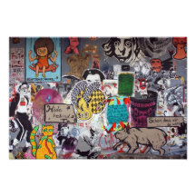 Graffiti, Berlin, Germany Photo Print