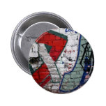 Graffiti, Berlin, Germany Pinback Buttons
