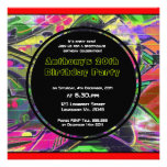 Graffiti Birthday Invitation