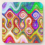 Graffiti Cork Coaster