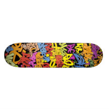 Graffiti Custom Skateboard