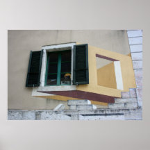 Graffiti de fenêtre et de Suisse, saint Imier Affiches