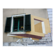Graffiti de fenêtre et de Suisse, saint Imier Cartes Postales
