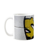Graffiti design with a dollar sign coffee mugs